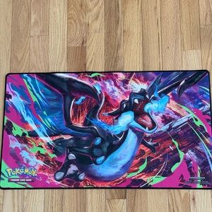 Mega Pokémon Charizard Trading Card Game Playmat